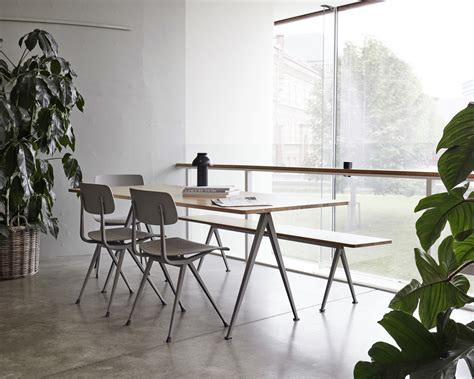 W 49,5 cm x d 42 cm x h 79,5 cm. Stuhl Result von Hay - Weiß/Beige | Made In Design