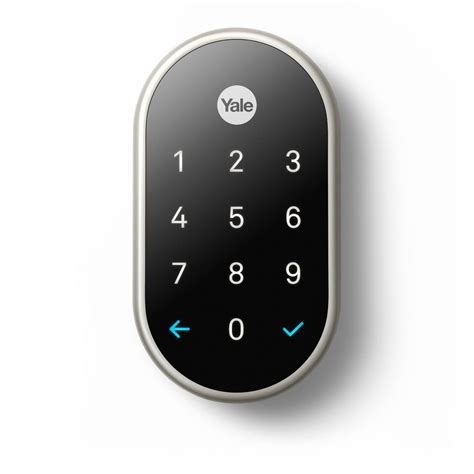 Nest Yale Smart Door Lock Combination Wifi App Connect Secure Keyless