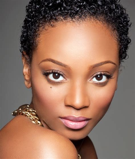 Cute Curly And Natural Short Hairstyles For Black Women Page Of