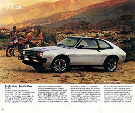 Ford 1979 Pinto Sales Brochure