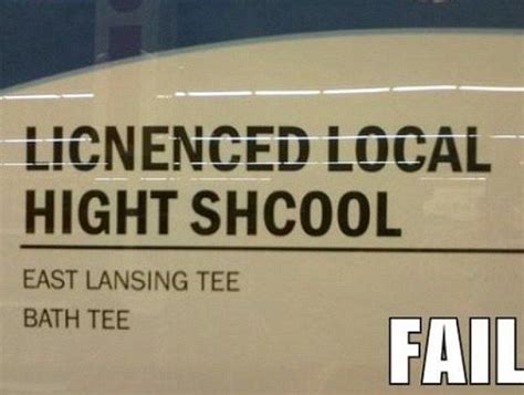 Back To School For Everyone Hilarious Photos Show Shockingly Misspelt Signs School Humor