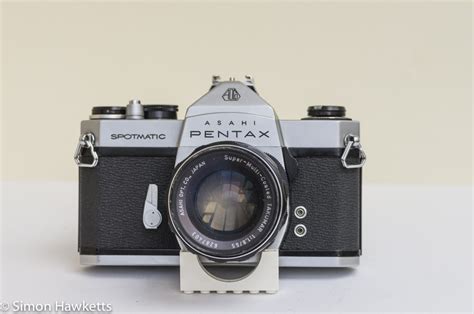 Vintage Camera Collection Pentax Spotmatic Sp 35mm Slr Pentax