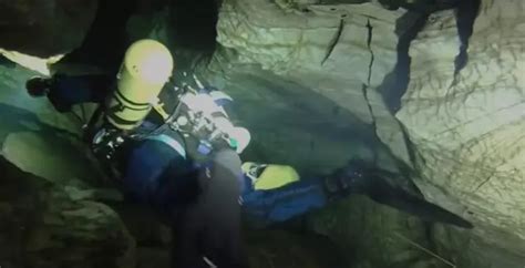 Gopro Captures Moment Illegal Cave Dive In Norways Plura Turned Into