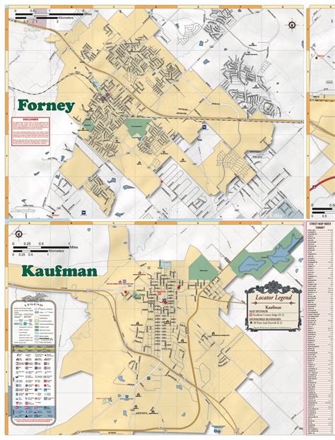 Kaufman Texas Map Printable Maps