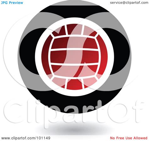 Royalty Free Rf Clipart Illustration Of A Round Red