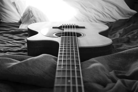 Free Images Music Black And White Play Acoustic Guitar Musician
