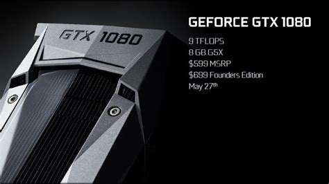 Nvidia Geforce Gtx 1080 Ve 1070 Tanıtımındayız Youtube
