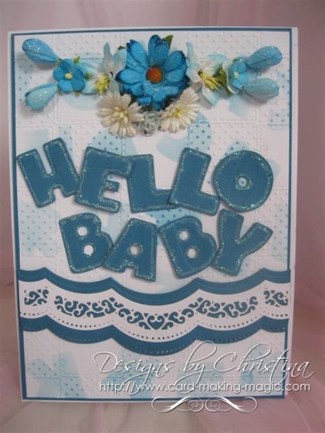 I have used them over alcohol inked backgrounds and also cut from glitter cardstock and used as gift tags. Spellbinders Alphabet