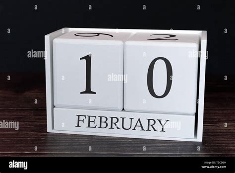 Business Calendar For February 10th Day Of The Month Planner