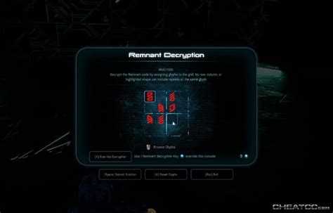 Mass Effect Andromeda Guide Walkthrough How To Solve The Remant Decryption Puzzles