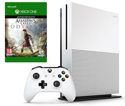 Microsoft Xbox One S 500gb Assassins Creed Odyssey купить цены на