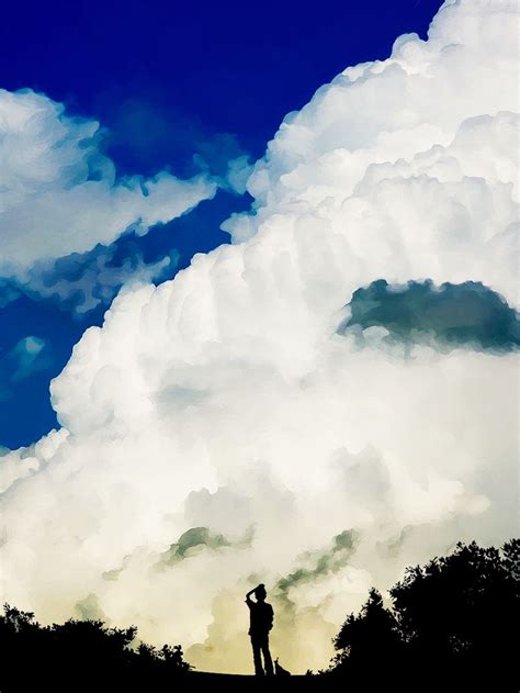 The Art Of Animation Clouds Anime Scenery Cloud Art