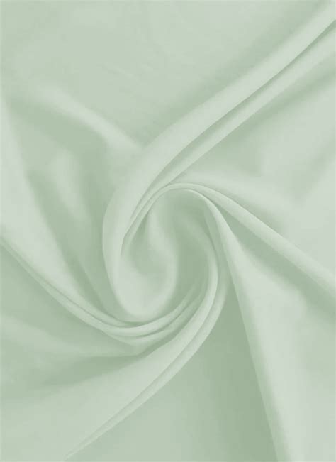 Buy Ethnovog Green Crepe Plain Fabric Faux Crepe Blended Solids