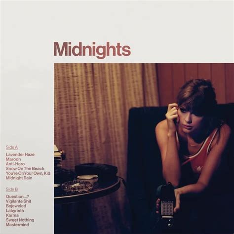 Taylor Swift Midnights Blood Moon Vinyl Pop Music