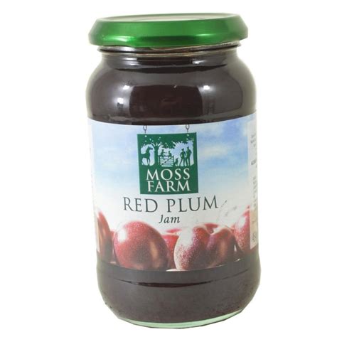 Moss Farm Red Plum Jam 454g Approved Food