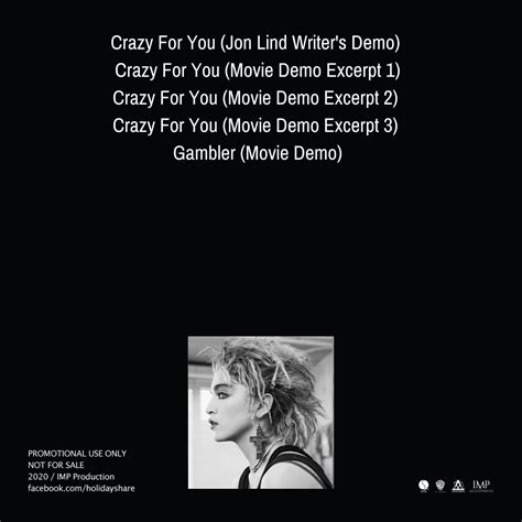 Madonna Fanmade Covers Vision Quest The Demos