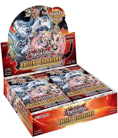 Yu Gi Oh Ancient Guardians Booster Box First Edition 24 Packs