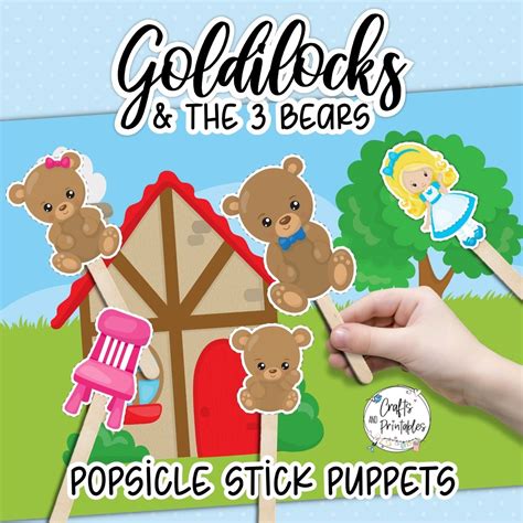 Goldilocks And The Three Bears Pictures To Colour