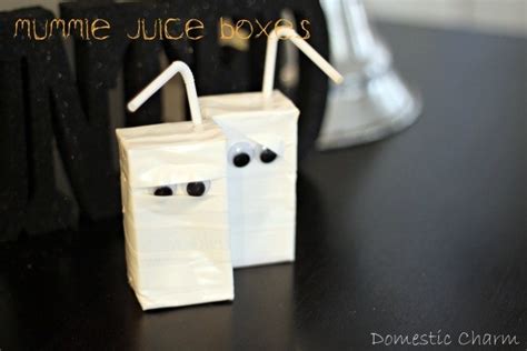 Making Mummy Juice Boxes Thriftyfun