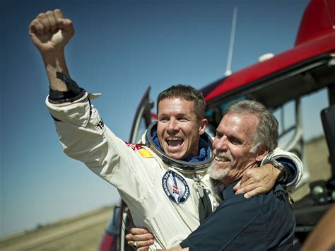 Felix baumgartner is at sky high. Watch Felix Baumgartner Space Jump Video, Reb Bull Base ...