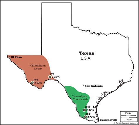 Lophophora Geographic Distribution Of Peyote Lophophora Diversity