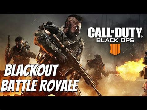 The rumors were true all along; Call of Duty BLACK OPS 4 - Battle Royale Mode Gameplay ...