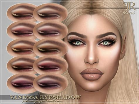 Frs Vanessa Eyeshadow By Fashionroyaltysims At Tsr Sims 4 Updates