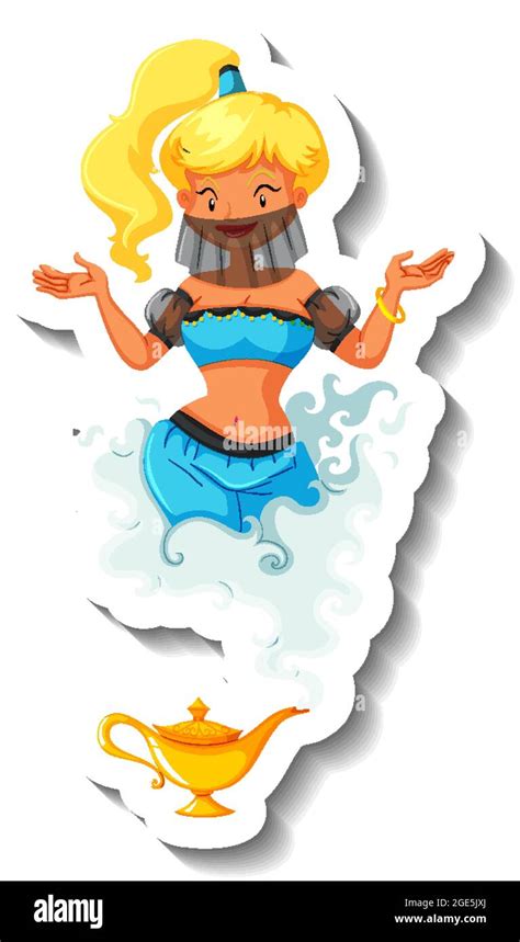 Genie Coming Out Magic Lamp Cut Out Stock Images And Pictures Alamy