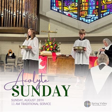 Acolyte Day — Spring Valley United Methodist Church