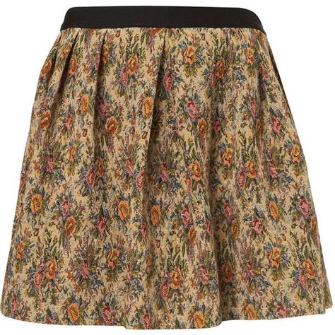 Tapestry Full Skirt 96 Liked On Polyvore Clothes Design Fashion