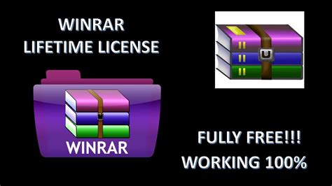 WINRAR Activation License Fully Free Winrar License