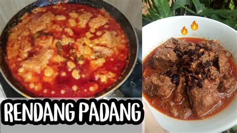 Sebelum dibakar, sate padang ini telah diungkep terlebih dahulu sehingga bumbunya lebih meresap. Resep Rendang Asli Padang - YouTube