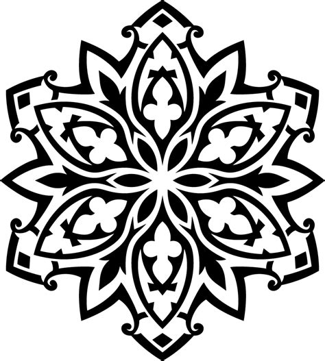 Download Free Mandala & Pattern 002 DXF SVG PDF - Free DXF SVG ...