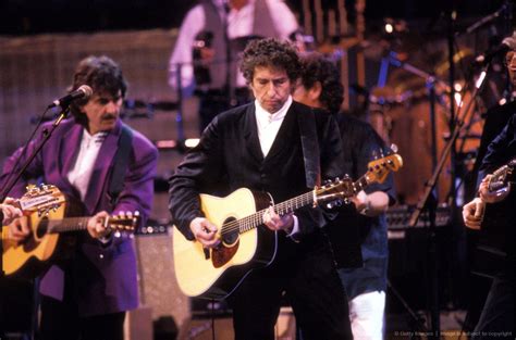 George Harrison And Bob Dylan Bob Dylan Dylan Steve Cropper