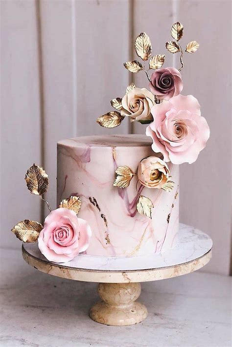 Popular Dusty Rose Wedding Ideas Wedding Forward Romantic Wedding Cake Beautiful Cake