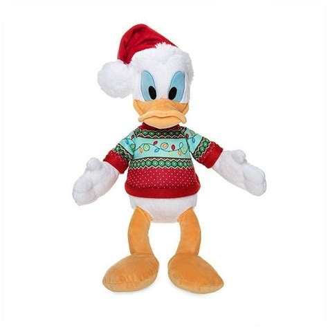 Disney Store Donald Duck Holiday Plush Doll Medium New With Tags
