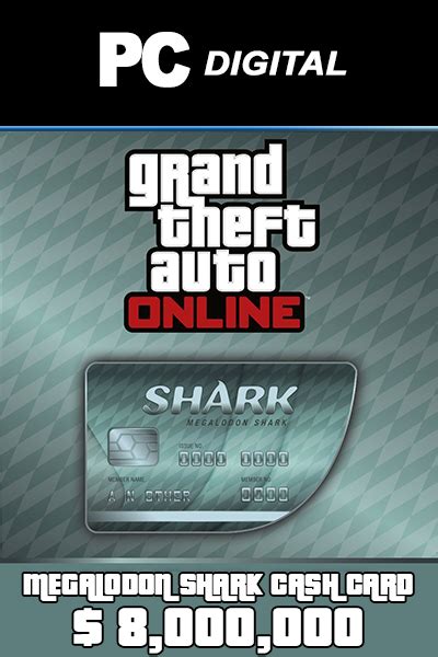 The 8 000 000$ is in the world of grand theft auto online a huge amount of money. Megalodon Shark Cash Card 8,000,000 USD | cheapestgamecards.com