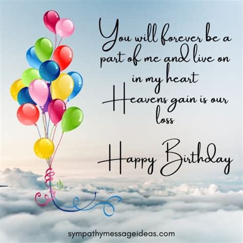 Birthday Quotes For Someone In Heaven