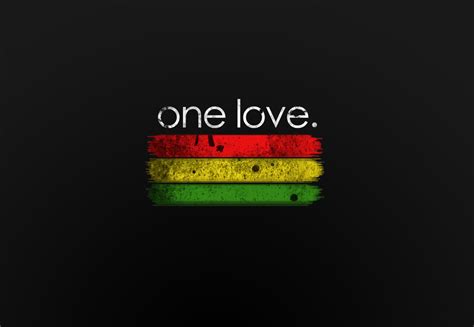Download Bob Marley Logo One Love Hd Wallpaper Download One Love