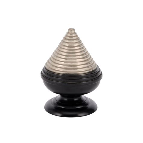 F57 Ribbed Cone Finial Mckinney And Co