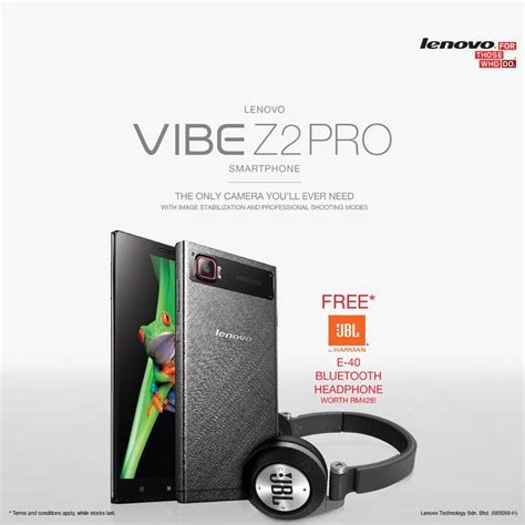 Lenovo Malaysia Announces Availability Of Vibe Z2 Pro Smartphone
