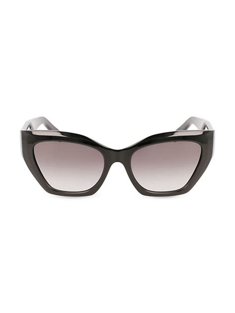shop salvatore ferragamo 54mm cat eye sunglasses saks fifth avenue