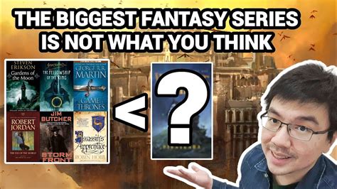 The Biggest Fantasy Seriesuniverses Of All Time Is Not What You Think