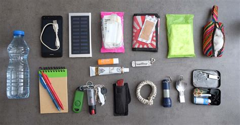 Womens Edc Checklist 17 Survival Items To Carry Everyday