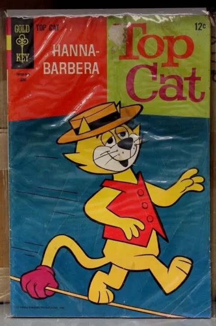 gold key comic hanna barbera top cat june 1968 silver age 10 00 picclick