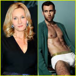 J K Rowling Matthew Lewis Have The Funniest Twitter Exchange After His Shirtless Sexy Photo