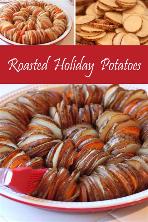 Delicious Roasted Holiday Potatoes Very Best Of Christmas