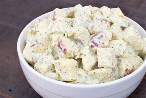 Dill Potato Salad — Mrs Gerrys Kitchen The Best In Salads And Sides
