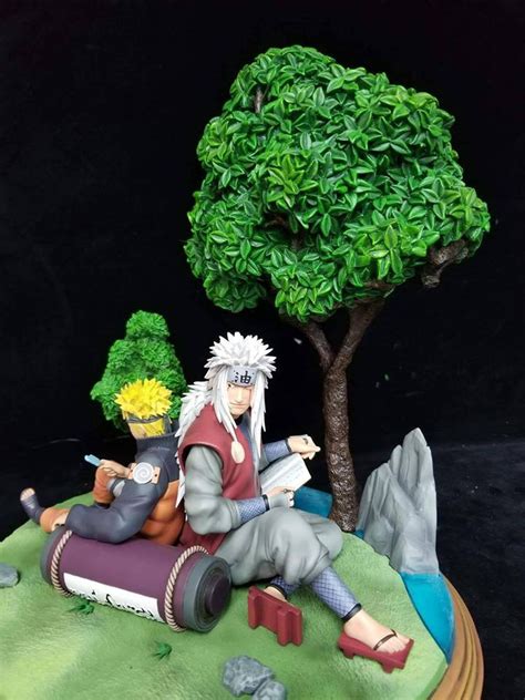 Naruto And Jiraiya Resin Statue My Anime Shelf