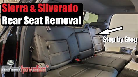 How To Fold The Backseat Of A Chevy Silverado